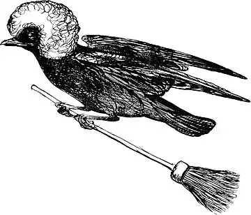 More Nonsense, Pictures, Rhymes, Botany, etc. (1872), The Rural Runcible Raven.jpg