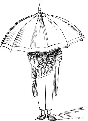 More Nonsense, Pictures, Rhymes, Botany, etc. (1872), The Umbrageous Umbrella-maker.jpg