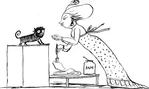 More Nonsense, Pictures, Rhymes, Botany, etc. (1872), There was a young lady of Corsica.jpg