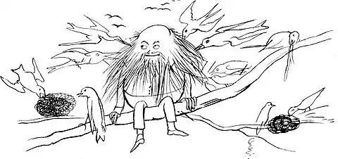 More Nonsense, Pictures, Rhymes, Botany, etc. (1872), There was an old man in a tree.jpg