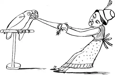 More Nonsense, Pictures, Rhymes, Botany, etc. (1872), There was an old person in gray.jpg