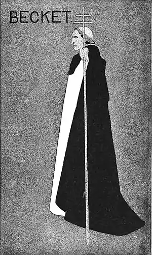 PP D253 poster by the brothers beggarstaff for 'becket'.jpg