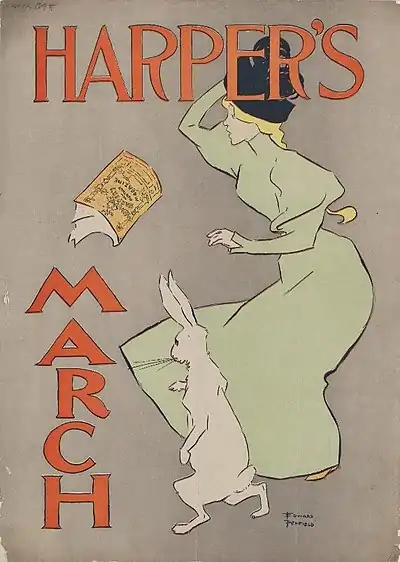 PP D309 poster by edward penfield for harper's bazaar cover.jpg