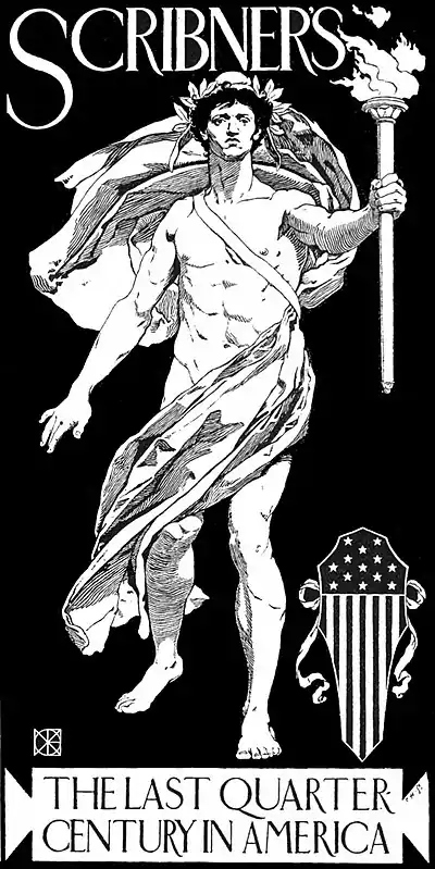 PP D339 poster by kenyon cox for scribner's 'last century in america'.jpg