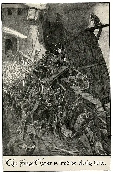 P 170--The defense of the castle.jpg