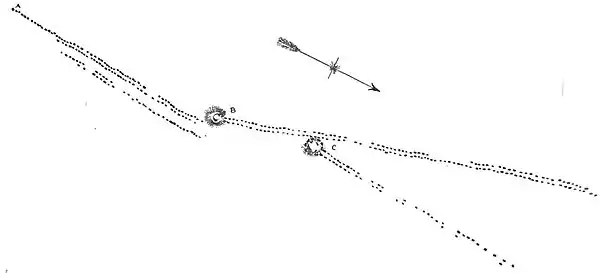 Plan of Stone Rows Near Caster Rock-A Book of Dartmoor.jpg