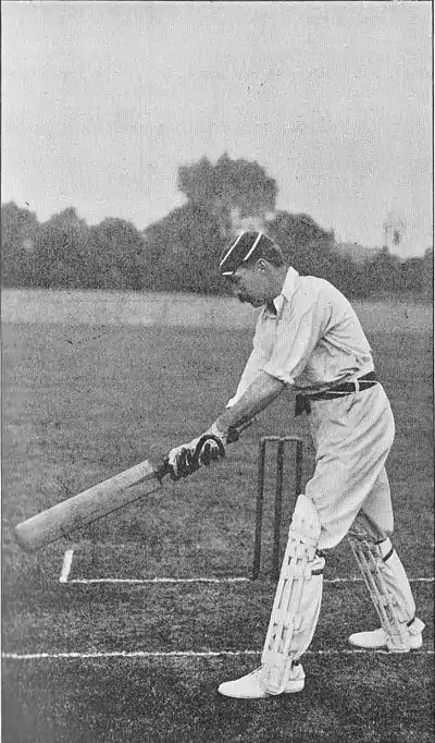 Ranji 1897 page 201 A. E. Stoddart's forward-cut.jpg