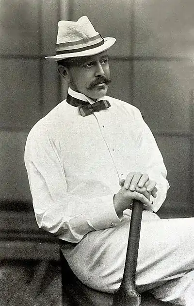 Ranji 1897 page 231 Lord Harris.jpg