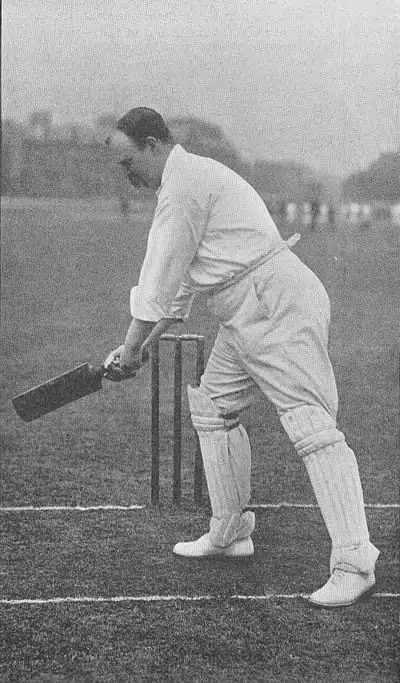 Ranji 1897 page 337 K. J. Key's push-stroke in the slips.jpg