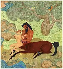 Tanglewood tales - Dulac plate facing page 200.jpg