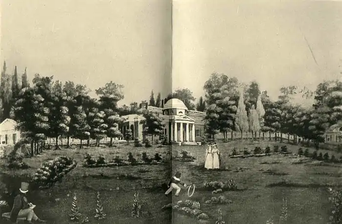 The Bloom of Monticello - Monticello 1826.jpg