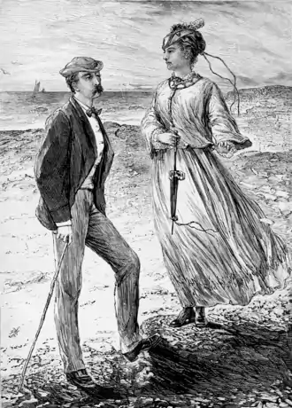 The Galaxy, Volume 6 — And she tore the letter twice across, and threw the scraps into the sea.png