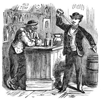 THE LANDLORD TAKING LESSONS.