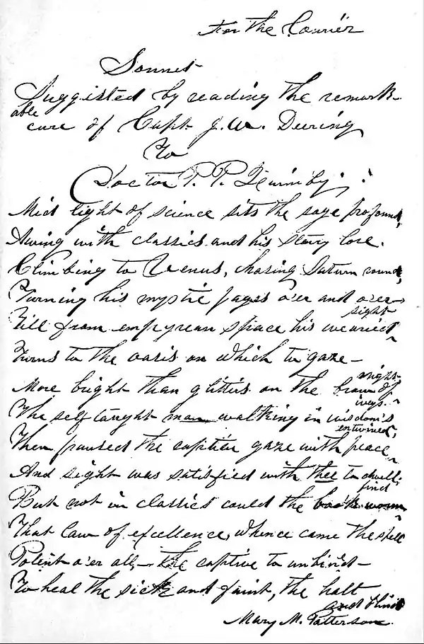 The Quimby Manuscripts - Sonnet by Mary Patterson.jpg