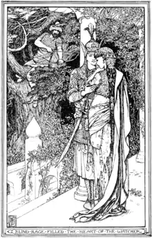 Blind rage filled the heart of the watcher