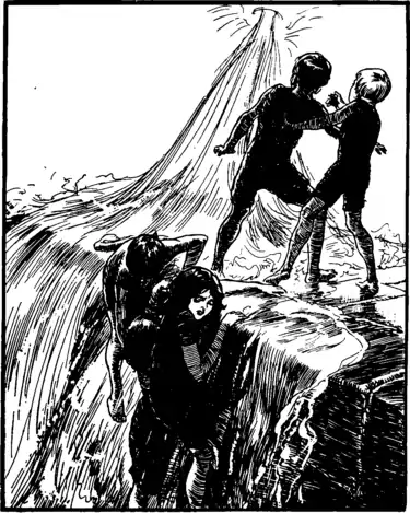 The sea came pouring in, Wet Magic (Nesbit).png