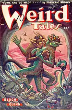 Weird Tales cover image for July 1949