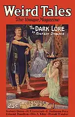 Weird Tales cover image for October 1927