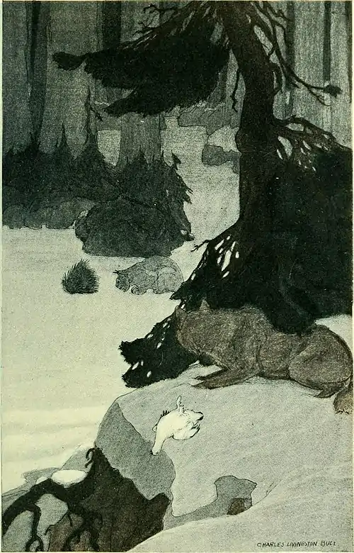 White Fang - He watched the play of life before him.jpg