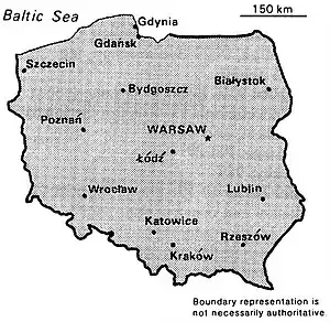 World Factbook (1990) Poland.jpg